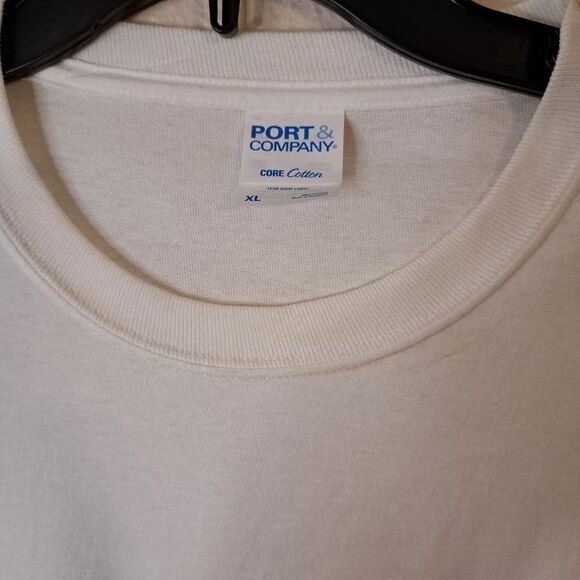 Unisex white The Great Inflatable race BOUNCE CHAMP run event t shirt size XL - Picture 2 of 3